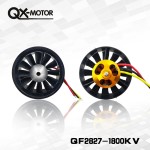 Original QX-MOTOR 70mm Ducted Fan EDF Jet 6S 4s 12 Blade With Motor Esc for RC Airplane Aircraft Plane Engine Power System